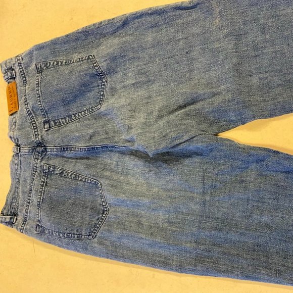 Ralph Lauren Women's Lightweight Denim Capris Petite Size 10 - Picture 7 of 7